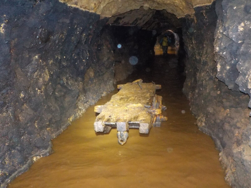 Le chariot de la mine
